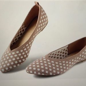 Samilor Musshoe Beige Dot Flats